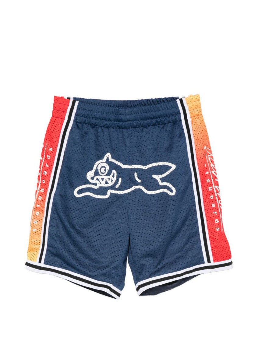 Navy Blue Logo Shorts 1