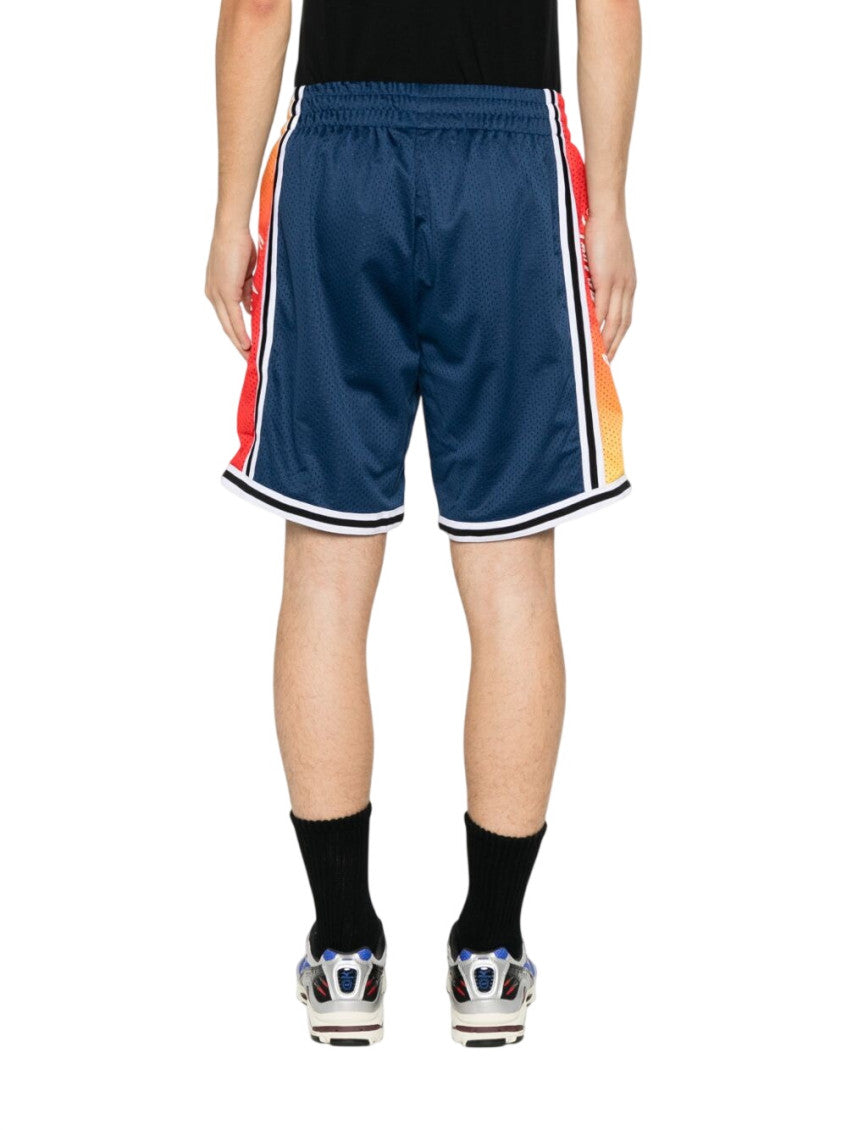 Navy Blue Logo Shorts 2