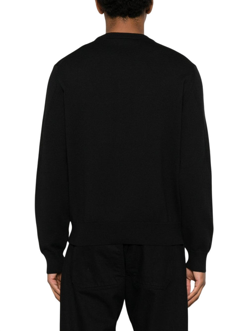 Black Crew Neck Sweater 2