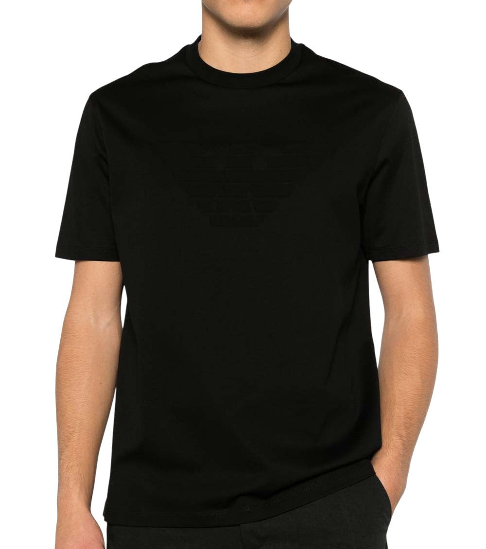 Black Crew Neck T-Shirt 2