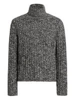 BlackWhite Turtle Neck Sweater 1