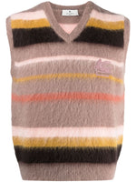 Multicolor Sleeveless Sweater 1