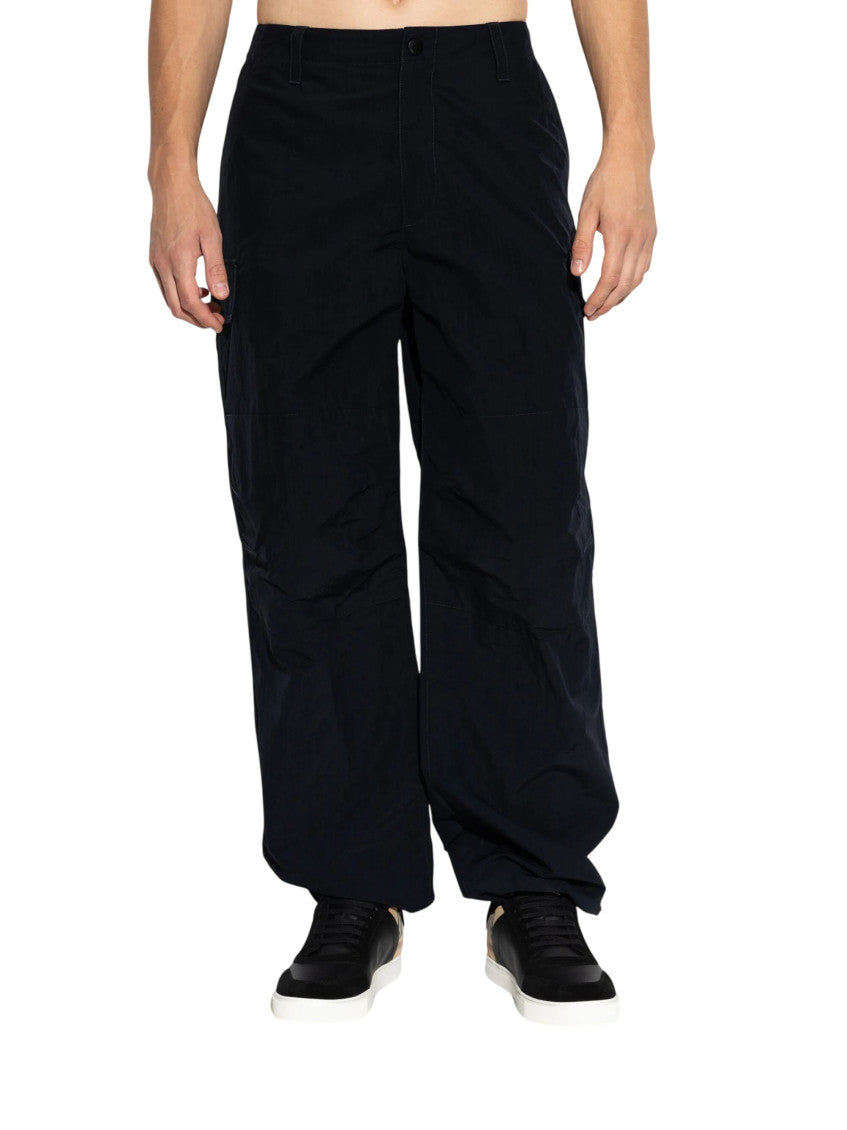 Black Relaxed Cargo Pants 2