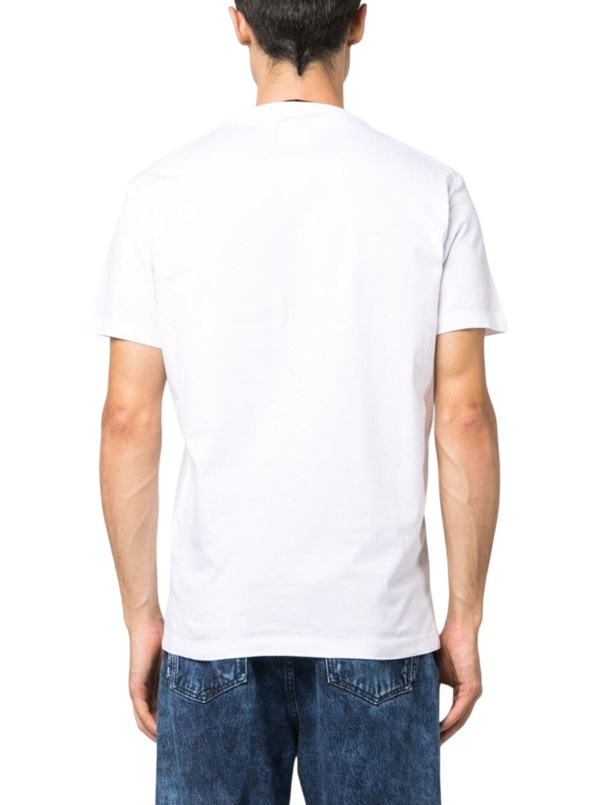 White Crew Neck T-Shirt 3
