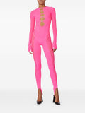 Pink Mesh Jumpsuit 1