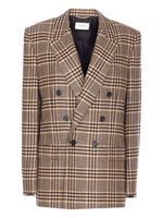 Brown Double Breasted Blazer 1