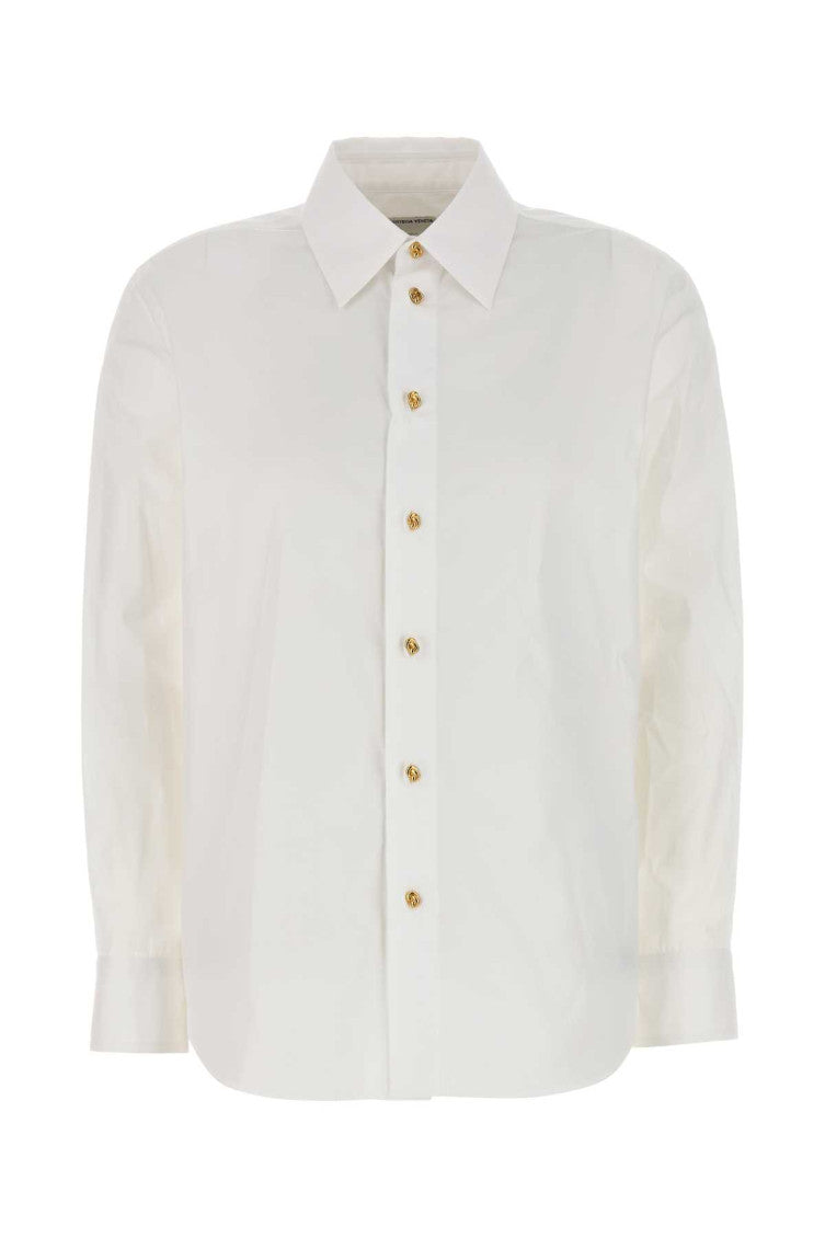White Classic Cotton Poplin Shirt 1