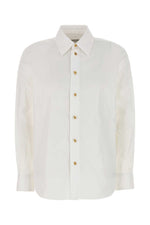 White Classic Cotton Poplin Shirt 1