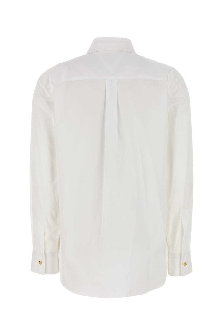 White Classic Cotton Poplin Shirt 2