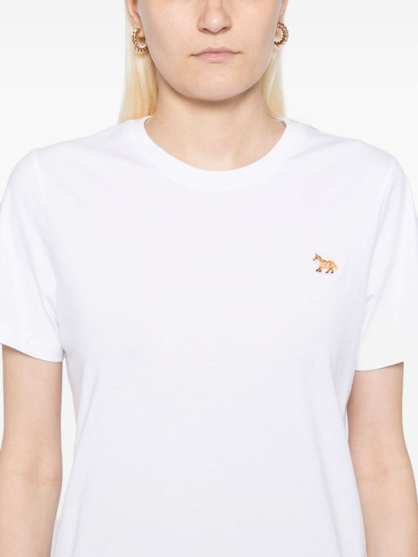 White Baby Fox cotton t-shirt 3