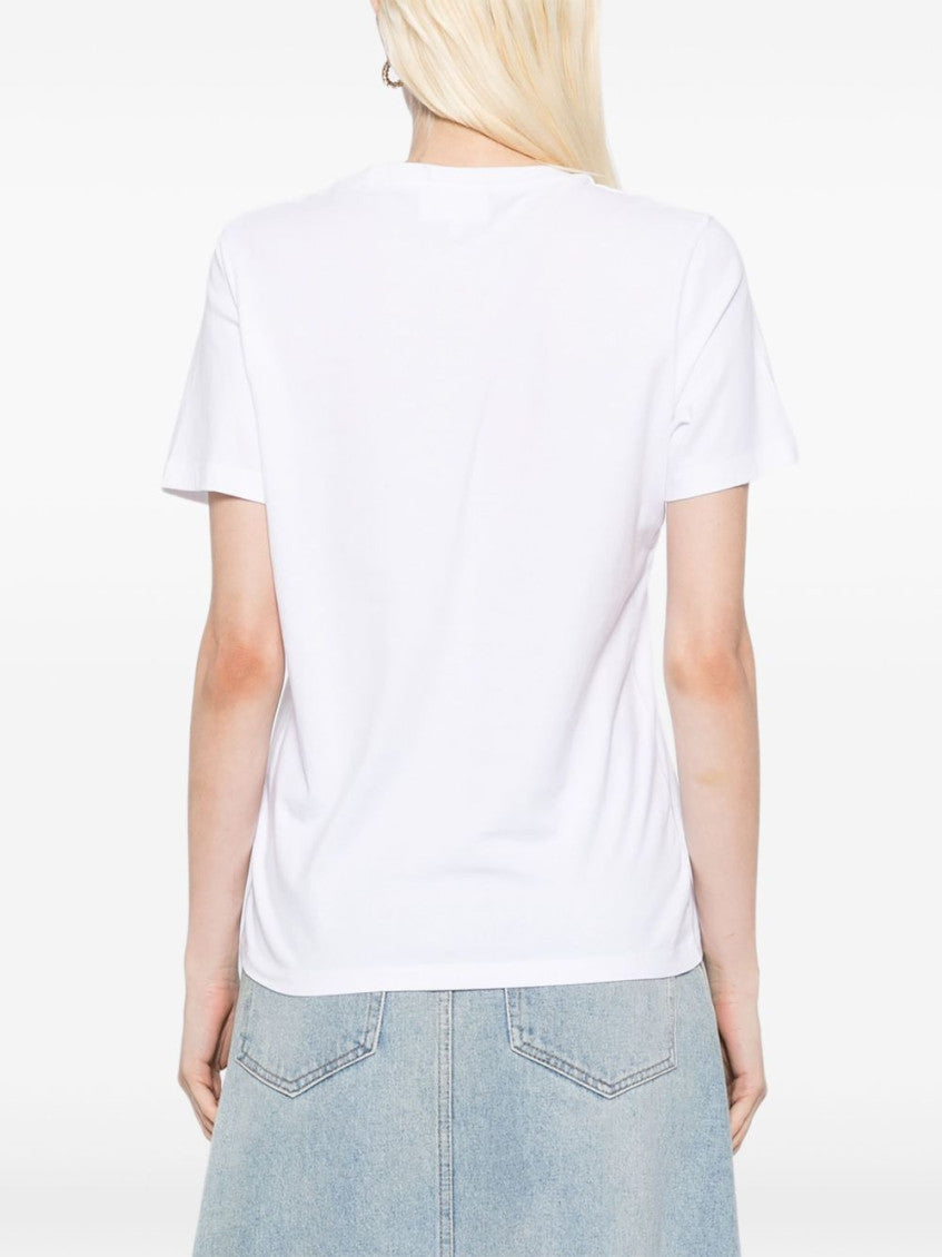 White Baby Fox cotton t-shirt 4