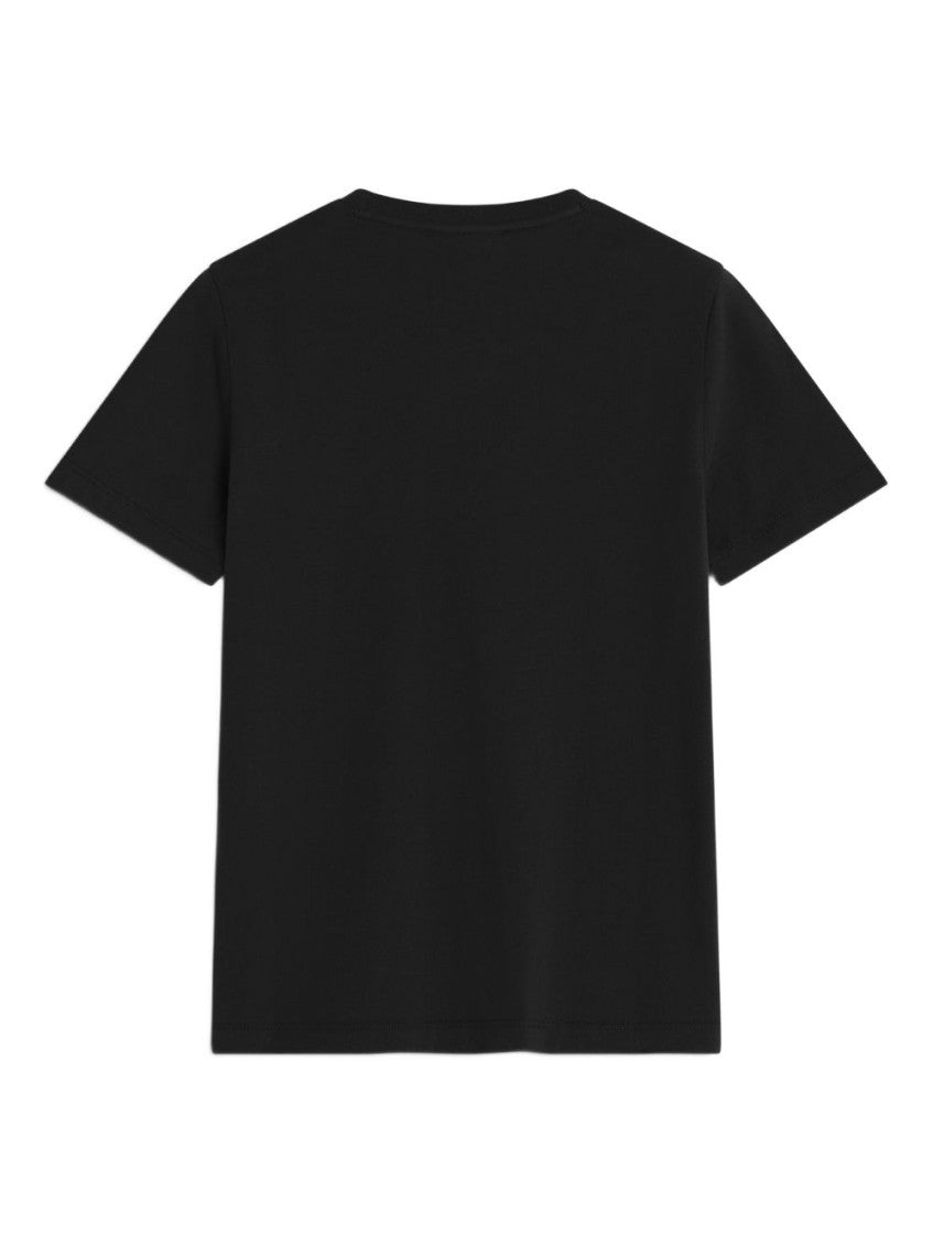 Black Fox Head cotton t-shirt 2