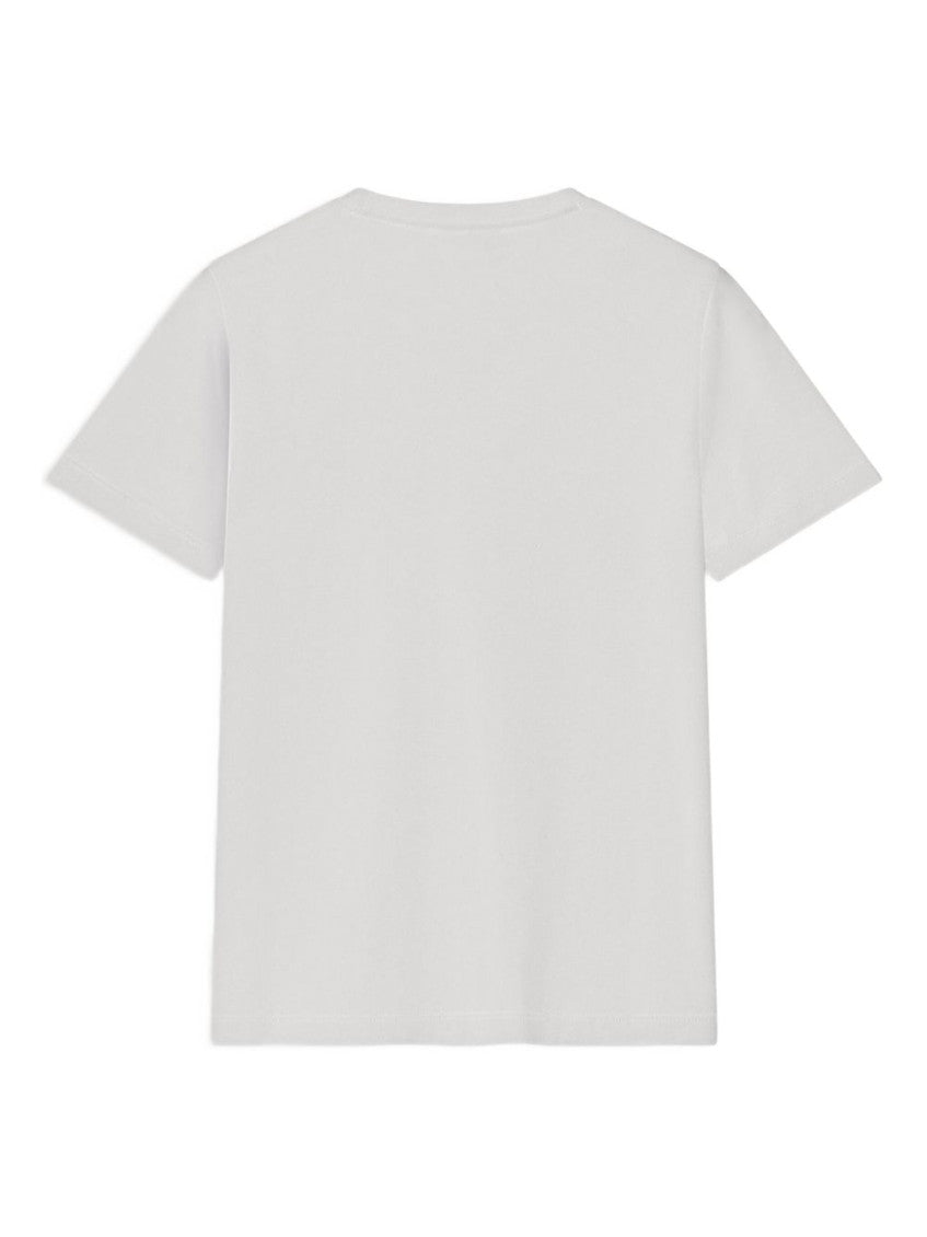 White Fox Head cotton t-shirt 5