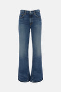 Dark Blue Wide Led Jeans 1