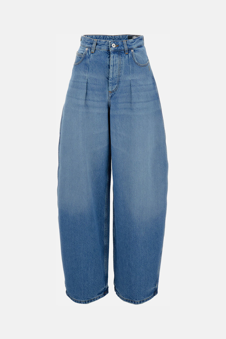 Sky Blue Loose Fit Jeans 1