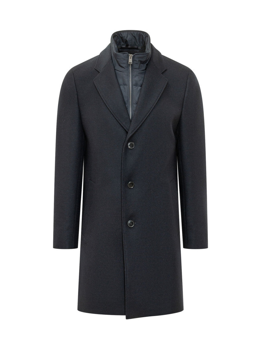 Black Regular Trench Coat 1