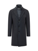 Black Regular Trench Coat 1