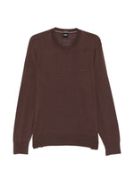 Brown Crew Neck Sweater 1