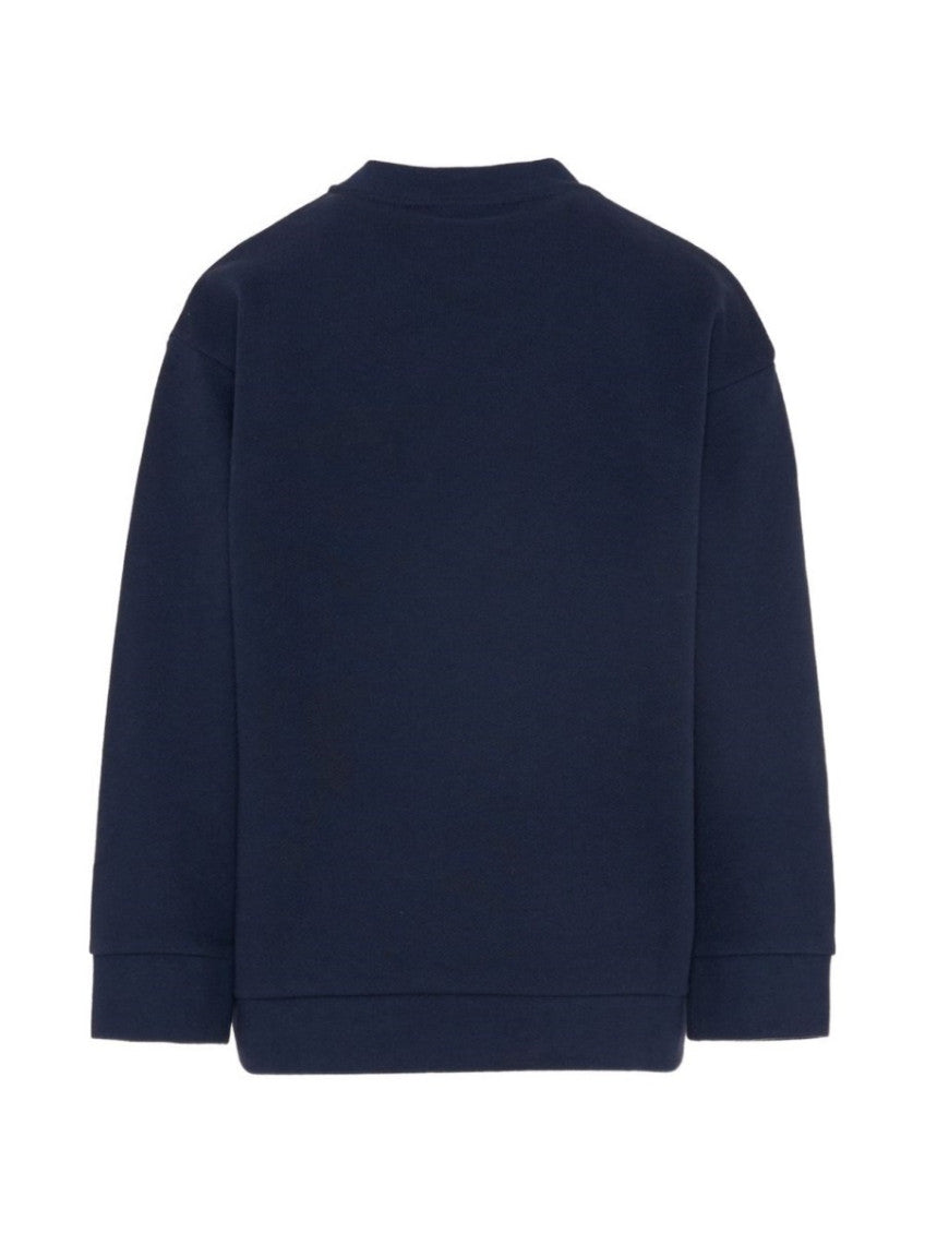 Kids Blue Logo Sweatshirt 2
