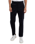 Dark Blue Tapered Trousers 1