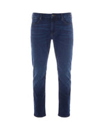 Navy Blue Mid Rise Jeans 1