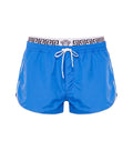 Blue Logo Band Swim Shorts 1