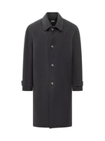 Black Single Breasted Coat 1