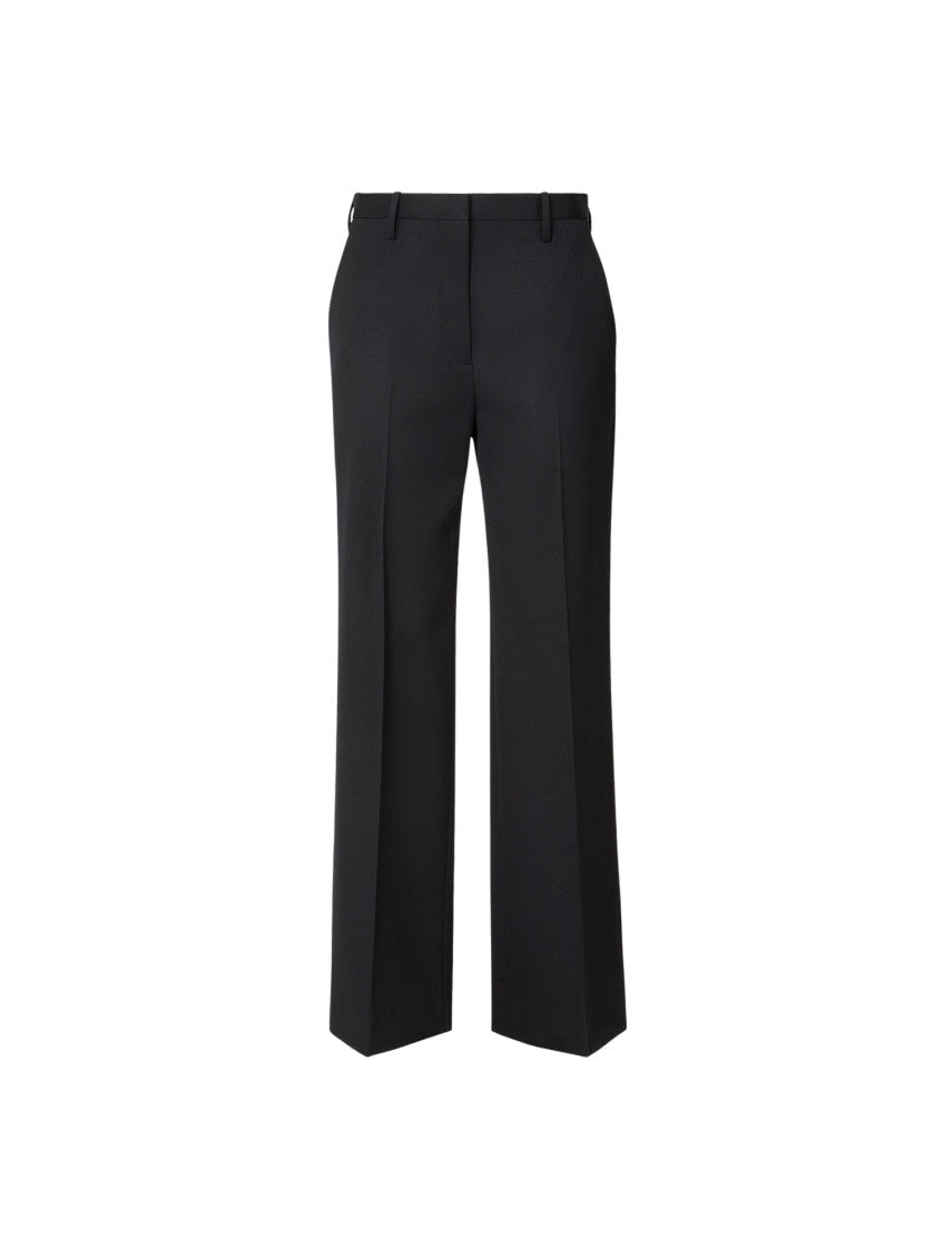 Black Tailored Flat Front Pant 1