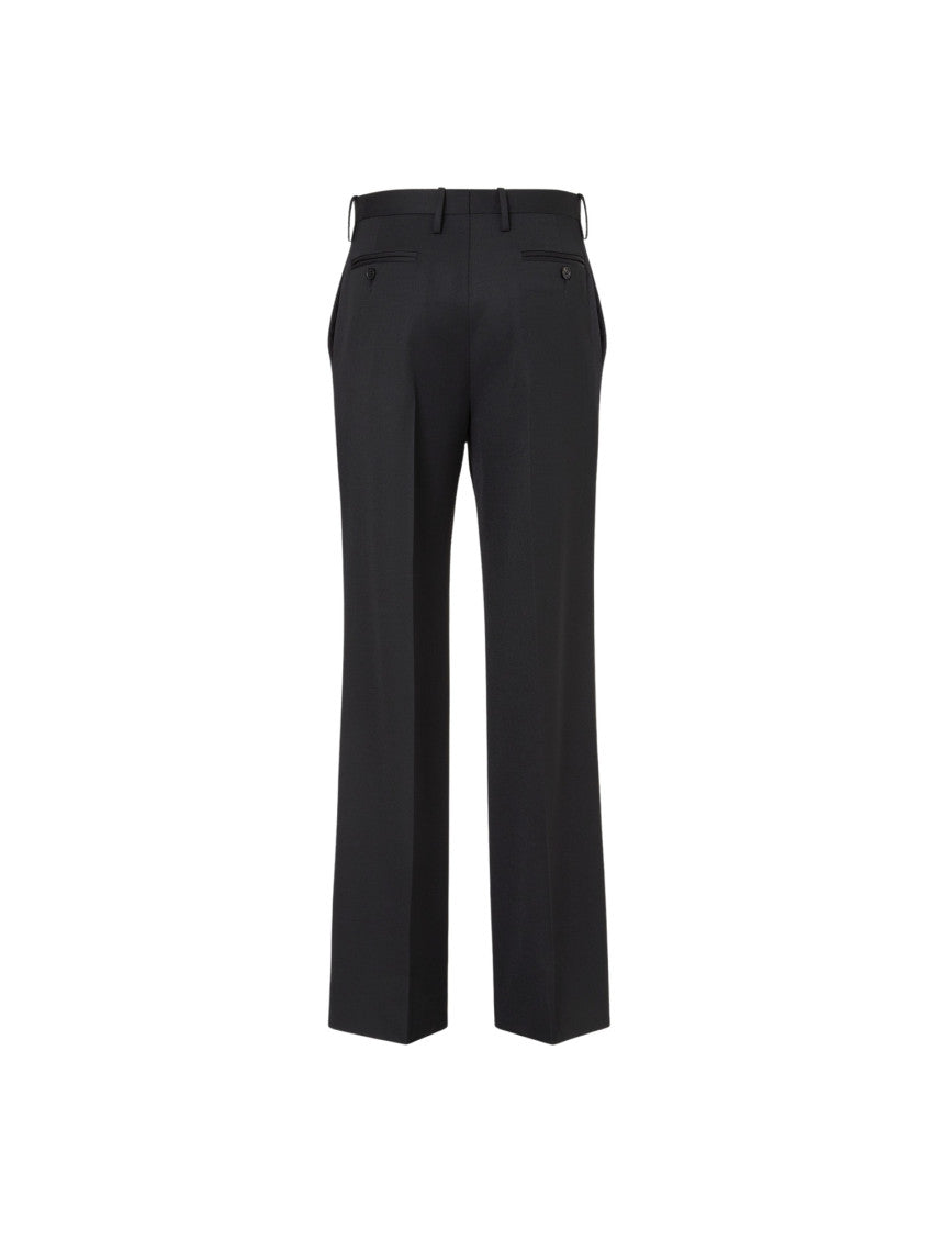 Black Tailored Flat Front Pant 2