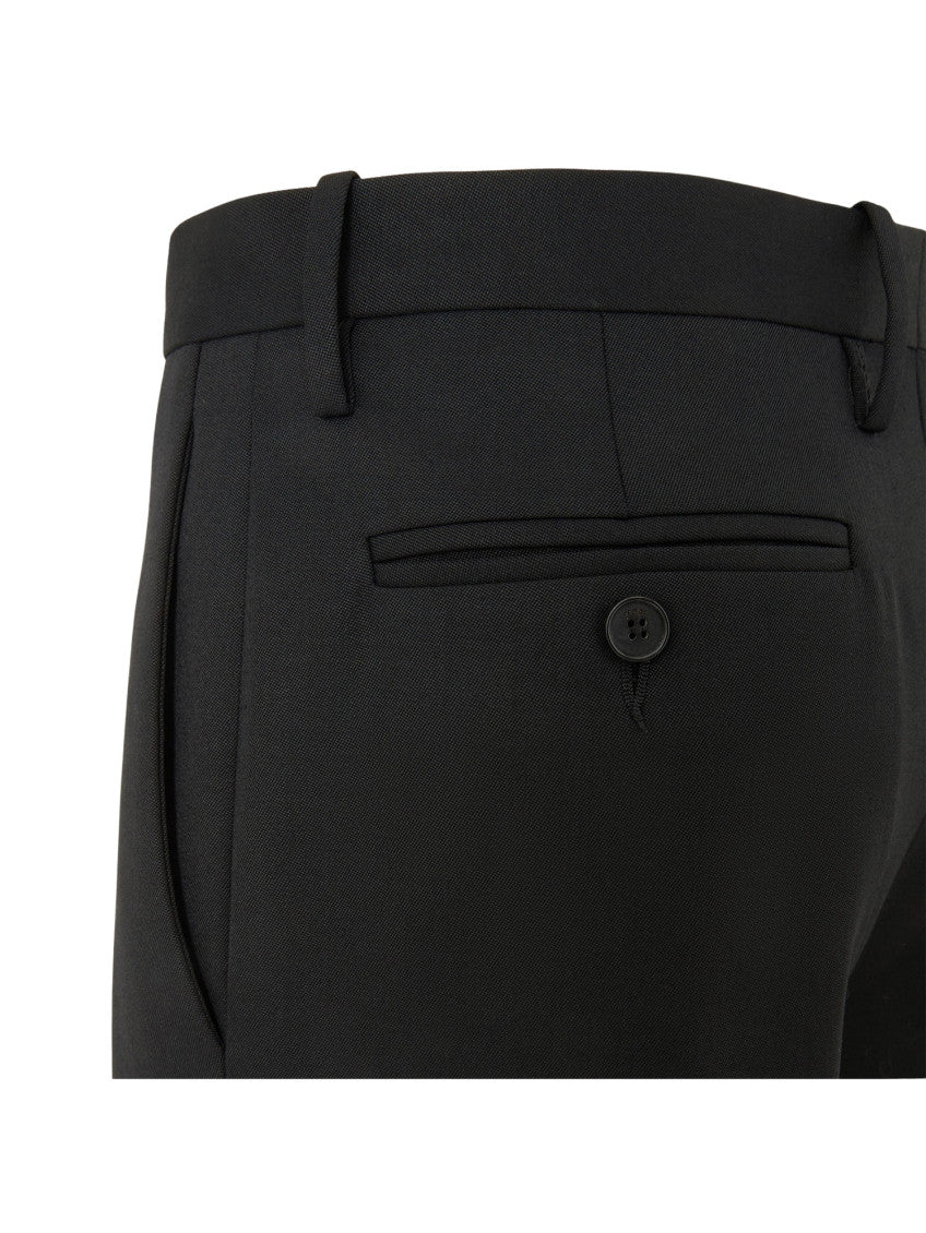 Black Tailored Flat Front Pant 3
