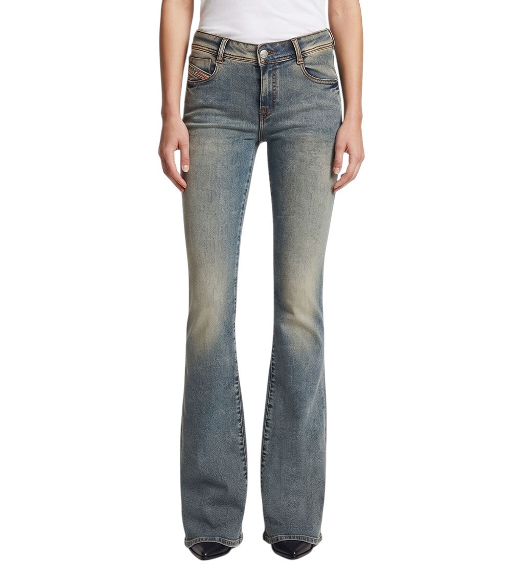 Denim Bootcut Low Rise Jeans 1
