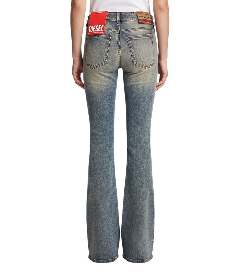 Denim Bootcut Low Rise Jeans 2