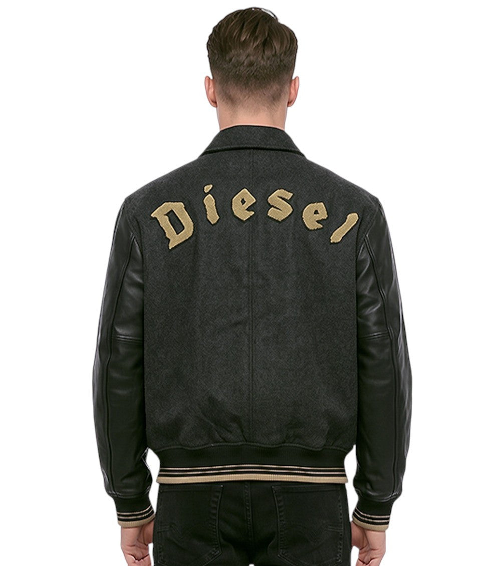Black Regular Logo Jacket 2