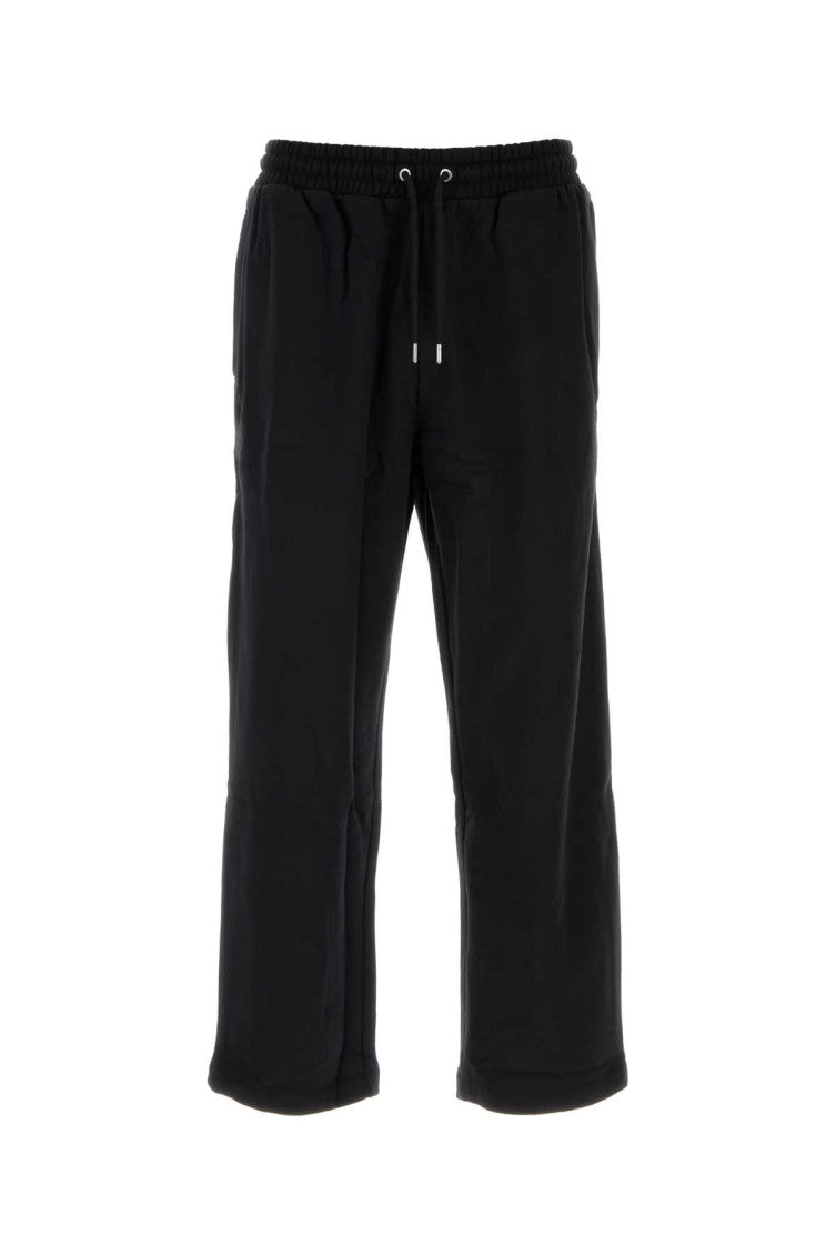 Black Relaxed Drawstring Joggers 1