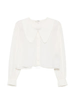 White V Neck Top 1
