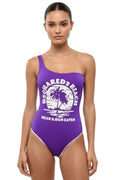 Purple Graphic Swimwear 1