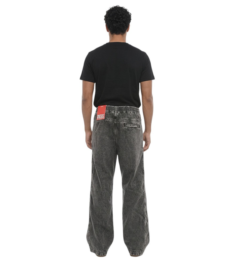 Black Drawstring Jeans 2
