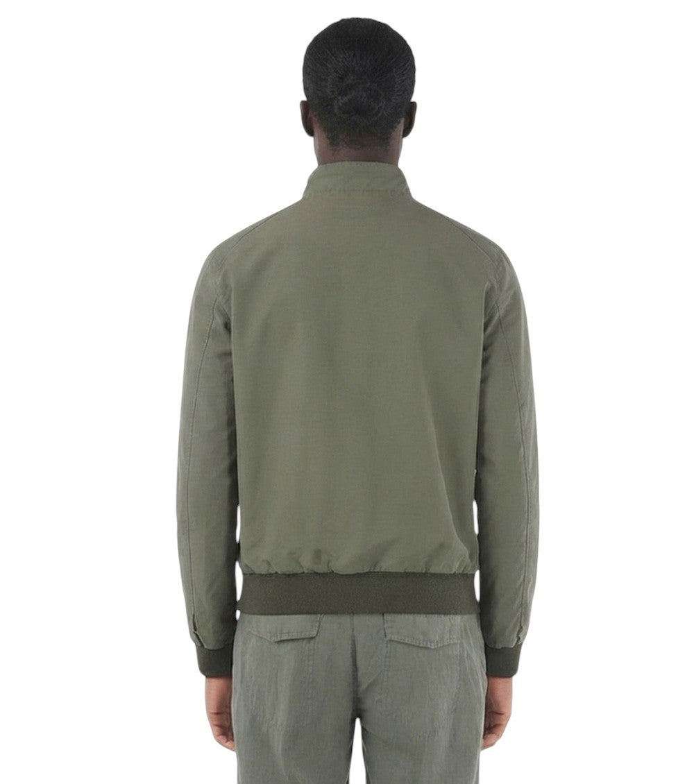 Green Mandarin Collar Jacket 2