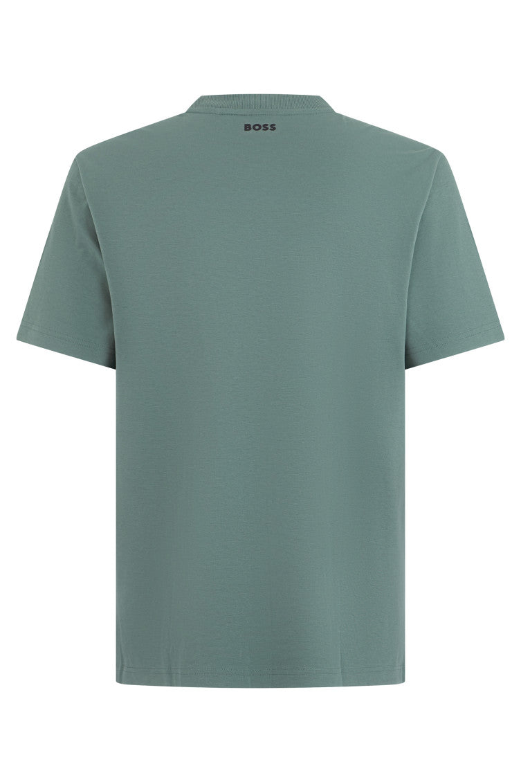 Green Crew Neck T-Shirt 2