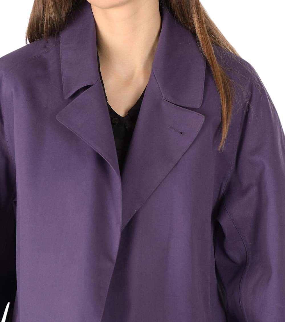Purple Notched Lapel Jacket 3