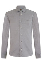 Grey Slim Logo Shirt 1