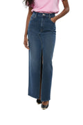 Blue Ankle Length Skirt 1