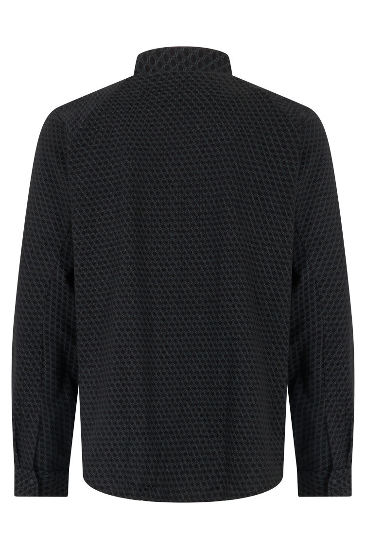 Black Regular Printed Shirt 2