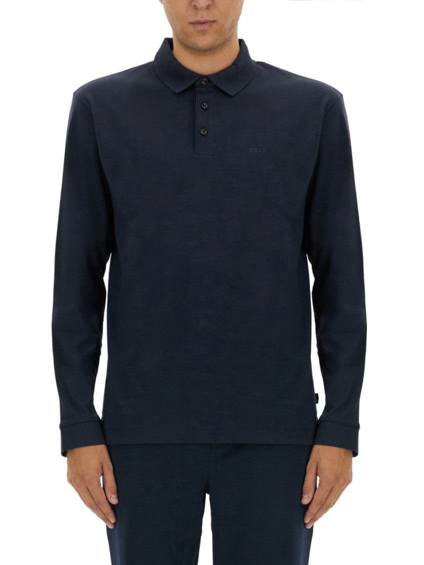 Blue Logo Regular Polo 1