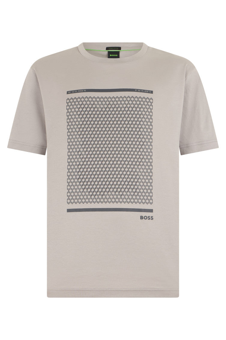 Grey Crew Neck T-Shirt 1