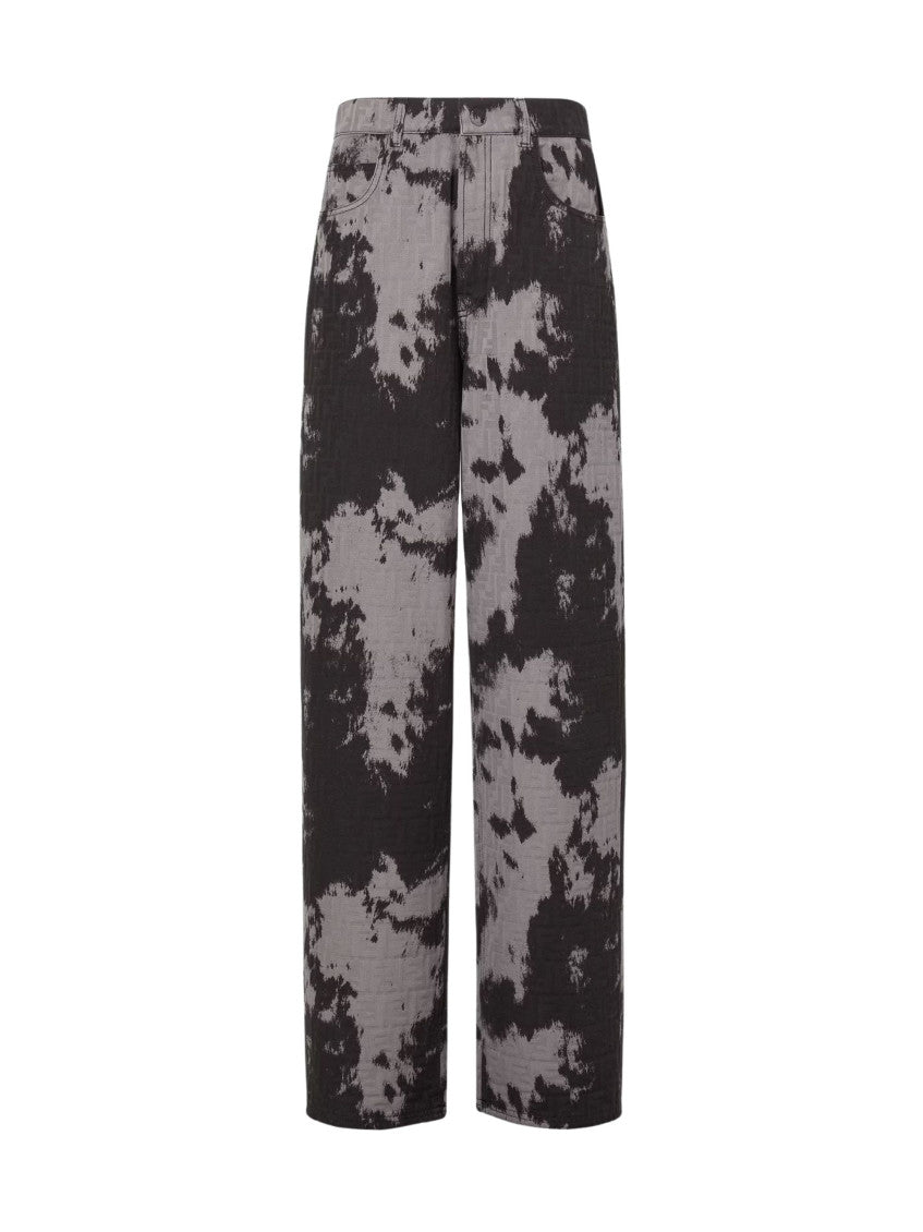 Black Straight Flat Front Pants 1