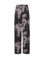 Black Straight Flat Front Pants 1