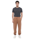 Brown Drawstring Joggers 1