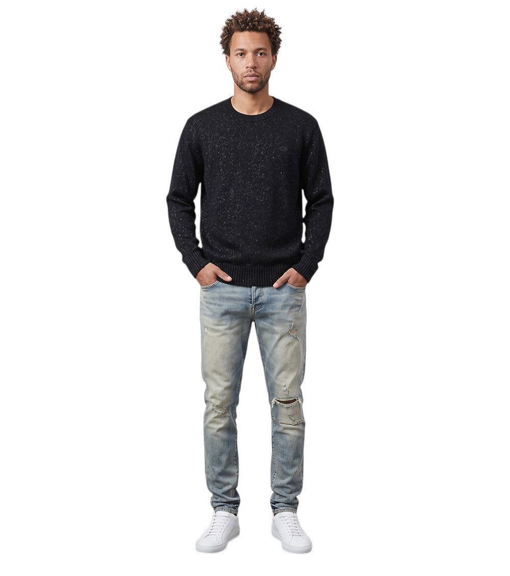 Black Crew Neck Sweater 1