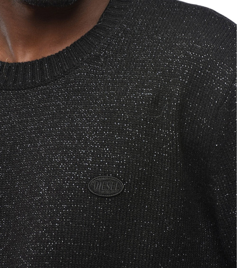 Black Crew Neck Sweater 3